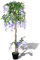 vidaXL Blauregen Baum Kunstpflanze Wisteria Glyzinien Dekopflanze Zimmerpflanze