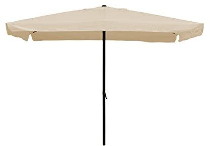 Linea Garden Friend o850004/y sombrilla Rectangular, 2 x 3 x 2.4 M, Color Crudo