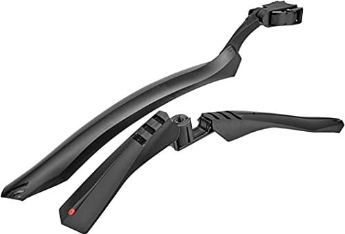 Hebie Unisex – Erwachsene Steckblechset Viper 0751F Steckradschutzgarnitur, Schwarz, Einheitsgröße