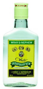 Wray & Nephew White Overproof Jamaican Rum 20cl Quarter Bottle