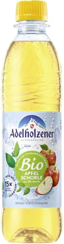 Adelholzener Lot de 2 bouteilles de jus de pomme bio (500 ml)