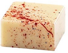 Martellato MA1980 24 Part Polycarbonate Praline Mould, 25 x 25 x 13 mm, Transparent