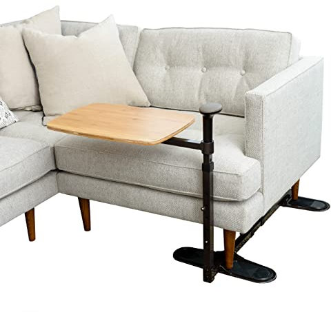 Stander Omni Tray Table, Adjustable Swivel TV and Laptop Table with Stand Assist Handle, Independent Mobility Aid (Eligible for VAT Relief in the UK)