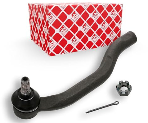 febi bilstein 42213 Spurstangenendstück mit Kronenmutter und Splint, 1 Stück | Kompatibel mit: HONDA PRELUDE IV