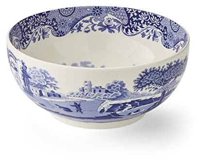 Portmeirion Home & Gifts Spode - Blue Italian - Round Bowl - 27.5 x 27.5cm