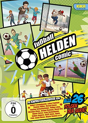Fußball Helden Comic
