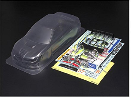 TAMIYA 51289-000 300051289 - Karosserie Satz Subaru Impreza WRC 2007, Grau
