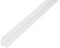 Alberts 479206 Cornière | plastique, en blanc | 1000 x 10 x 10 mm