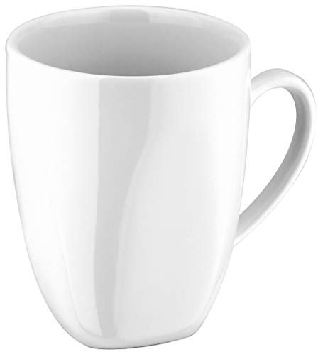 Judge Latte Coffee Mug, 250 ml, Porcelain, White, 20 x 30 x 25 cm