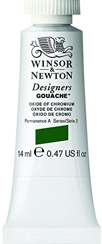 Winsor & Newton 14ml Designers Gouache Tube - Oxide of Chromium