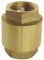 SOMATHERM FOR YOU, Clapet de retenue universel 1/2 Double Femelle en laiton et plastique, montage toutes positions, pour eau, air et mazout, pression max 12 bars, température 110°C