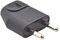 Prise electrique male - Fiche electrique - Prise male - Prise male 220 V - Fiche male - Fiche electrique male - Fiche Male Broche D.4mm Protegees | Noir - Debflex - 713670