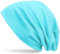 styleBREAKER Klassische Slouch Beanie Mütze, leicht und weich, Longbeanie, Unisex 04024018, Farbe:Türkis