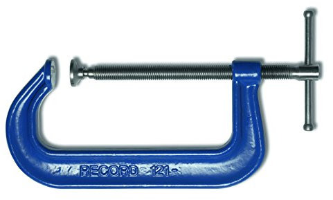 Record 121 H/Duty Forged G Clamp 6In