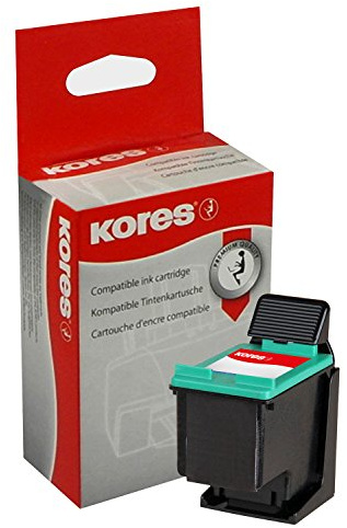 Kores G1024MC kompatible/refillte Tintenpatronen für HP DJ