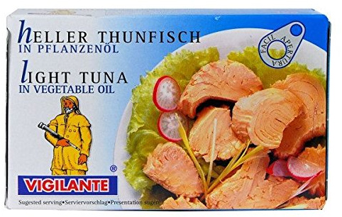 Heller Thunfisch in Pflanzenöl/Atún en aceite vegetal - 73 gr