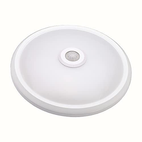 TEVEA LED Sensorleuchte - Bewegungsmelder - Deckenleuchte (Warmweiss)