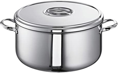 Schulte-Ufer Romana i Bratentopf, Edelstahl, Silber, 28 cm / 7,5 ltr