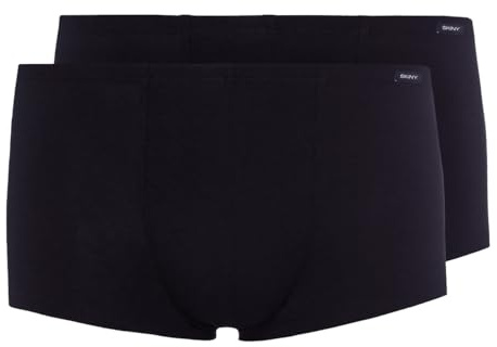 Skiny Herren Herren Pant 2er Pack Cotton Advantage Boxershorts, Schwarz, S Kurz EU