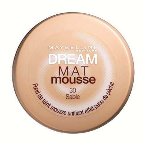 Dream Matte Mousse Make Up, SPF 18, Gemey Maybelline