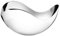 Georg Jensen Schale, Edelstahl, Stainless Steel, 16 x 16 x 7.5 cm