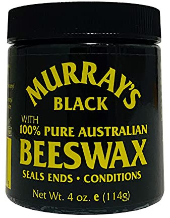 Murrays Black Beeswax 3.5oz Jar by Murrays