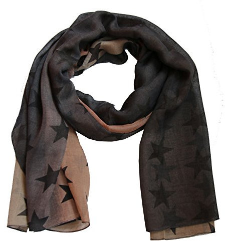 ACC Sterne Damen Schal DLX (grau rosee)