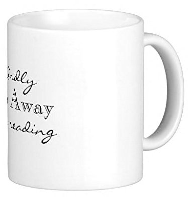 HURKI Kindly Go Away I'm Reading Coffee Mug