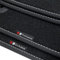 teileplus24 EF200 Fußmatten Gummimatten Exclusive-line Design kompatibel mit VW Polo 5 6R 6C Cross 2009-2017, Naht:Silber
