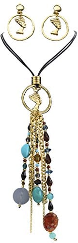 W WIDMANN MILANO Party Fashion, Halskette und Ohrringe Set, zeitlose Eleganz, hochwertige Materialien, vielseitiger Stil, historische Inspiration, das ideale Geschenk