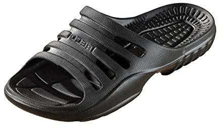 BECO - Pantoletten, Badelatschen Unisex, Mules Mujer, Negro (Schwarz 0), 40 EU