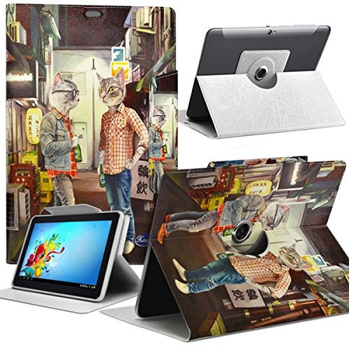 Seluxion Schutzhülle Motiv MV14 Universal L für Tablet POLAROID Infinite 10,1