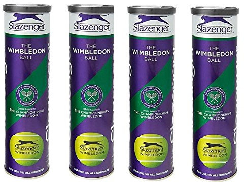 Slazenger Wimbledon Tennisbälle 12 Balles