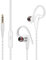 TheTransporter - Over Ear Headphones IN-EAR Earphones Earbud For Gym Jogging Sports Compatible for Samsung S7 edge S6 Note IPHONE IPOD IPAD HTC (White)