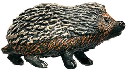 Bullyland 64401 - Spielfigur Igel, ca. 4,3 cm große Tierfigur, detailgetreu, PVC-frei, ideal als kleines Geschenk für Kinder ab 3 Jahren