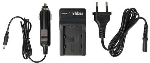 vhbw Ladegerät kompatibel mit Samsung IA-BP210E | IA-BP210, IA-BP105R Kamera Camcorder/Akku - Ladeschale, Kfz-Adapter, Ladestandsanzeige