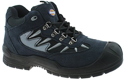 Dickies Men's Storm S1-P Safety Trainers,Grey/Black 12 UK, 47 EU Regular - EN safety certified