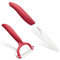 Kyocera Starter Set RD Couteau, Céramique, Rouge, 22,4 x 2,7 x 1,7 cm FK110CP10NRD