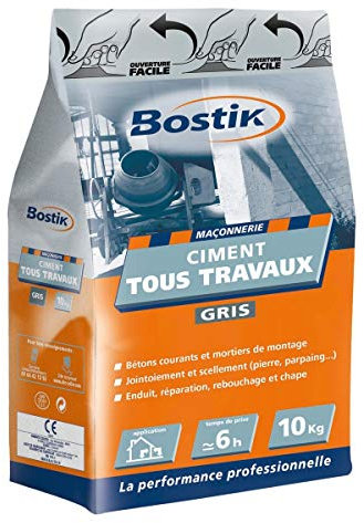 Ciment Gris Tous Travaux 2.5 kg Bostik