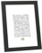 Deknudt Frames S44CF2-20.0X30.0 Bilderrahmen, Holz/MDF, Schlichter Stil, schmal, 33,5 x 23,5 x 1,33 cm, Schwarz