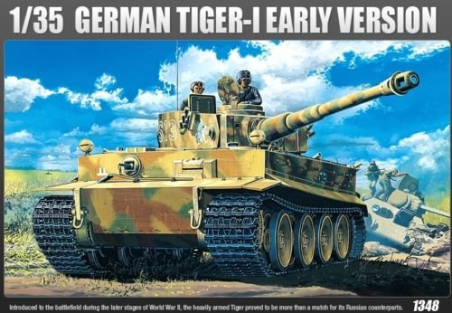 Academy Cademy Plastikmodellbausatz 1/35 German Tiger-I Early Version
