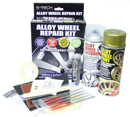 Motionperformance Essentials - Car & Van Professional Alloy Wheel Repair Refurbishment Kit - Drift Gold