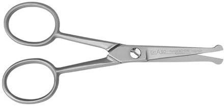 EHASO Premium Pfotenschere 10 cm Rundspitze für Hunde | Abgerundete Schere, Gerade Klinge, Klein und Präzise | Pfotenschere in Spitzenqualität | Für alle Hunderassen geeignet