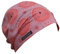 Kopfmuss - Damen Leichte Sommermütze KoS1129 - XS, Pusteblume rosa/pfirsich