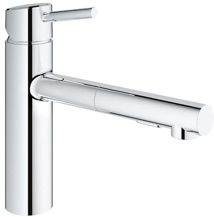 Grohe Concetto Robinet de cuisine extractible à poignée unique avec double jet