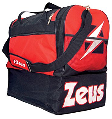 Zeus SCHWARZ-ROTE Gamma-Tasche 48x50x35 cm