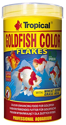 Tropical Goldfish Color Farbverstärkendes Flockenfutter, 1er Pack (1 x 500 ml)