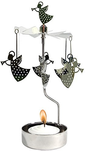 Maia Gifts Kerzenhalter, Aluminium, Silber, Casual, Pluto Produkter AN115