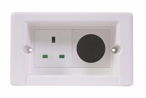 Syncbox Direct- Recessed & covered wiring solution - TV, Media & Speaker Systems