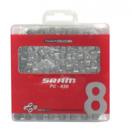 Schaltungskette Sram PC 830 114 Glieder 6/7/8-fach Silber